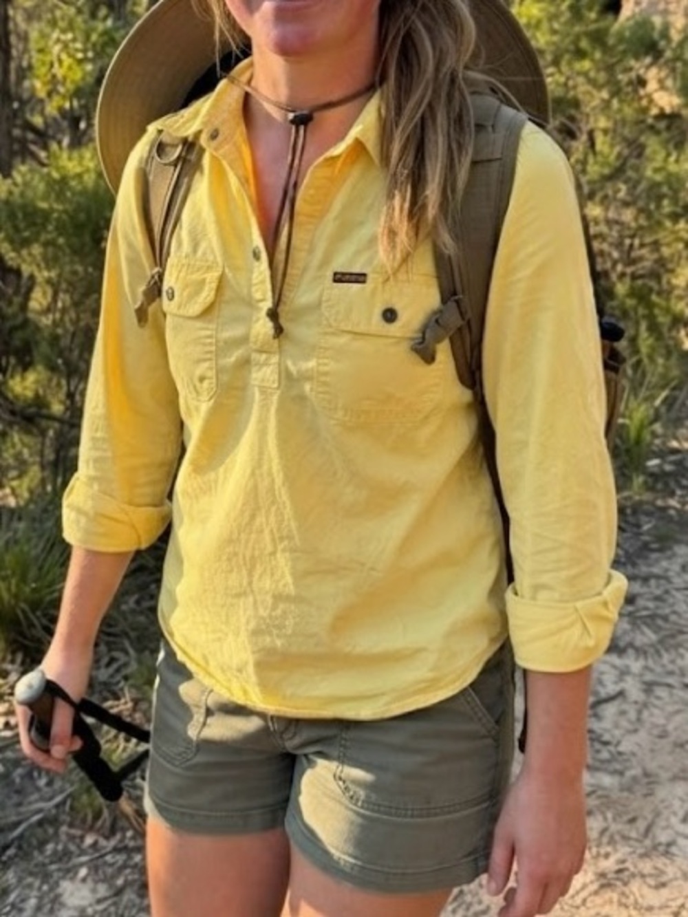 Just Country Australia Yellow Lachlan Workshirt Long Sleeve Cotton Outback XL
